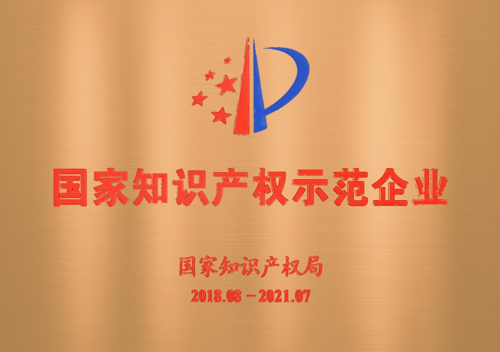 國家知識產權示范企業